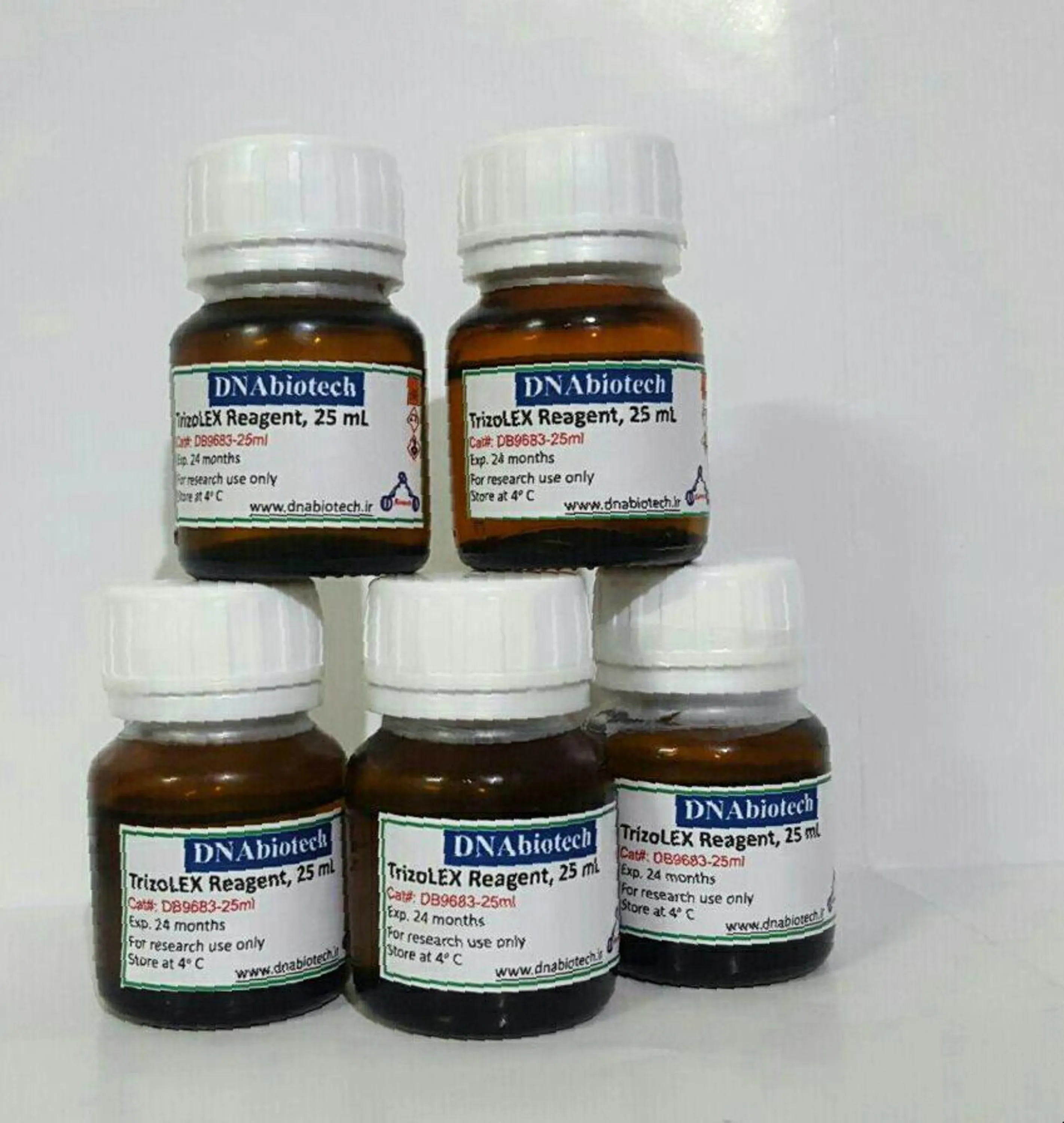 ترایزول 25 سی سی (TrizoLEX 25 ml) trizol DNAbiotech kalazist